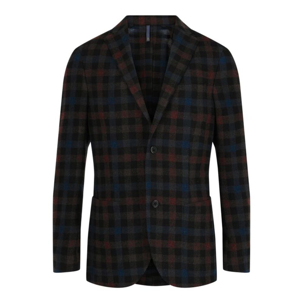 Slowear Montedoro Slim-Fit Plaid Blazer Multi Mens